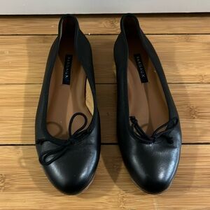 Margaux “The Demi” black flats